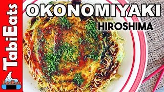 EASIEST Okonomiyaki Recipe Hiroshima Style [upl. by Buddie866]