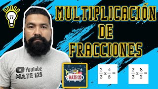 Multiplicación de fracciones [upl. by Nywrad]