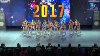 Foursis Dance Academy  Dazzlers 2017 Senior Large Jazz Semis [upl. by Durwood]