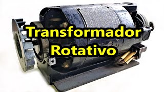 TRANSFORMADOR ROTATIVO DINAMOTOR DYNAMOTOR DINAMO  MOTOR MOTOR GENERADOR MOTOR DC Recalibrando [upl. by Aicilehp]