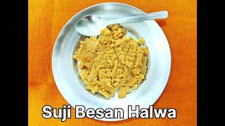 besansuji halwa halwa sujihalwa besanhalwarecipe [upl. by Redan]