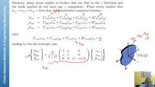 Theory of elasticityrecapitulation 3 [upl. by Idden]