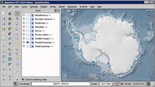 Quantarctica free GIS package for Antarctica [upl. by Ellerud702]