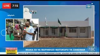 🔴TBCLIVE MAADHIMISHO YA MIAKA 60 YA MAPINDUZI MATUKUFU YA ZANZIBAR [upl. by Yate]