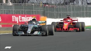 2018 British Grand Prix Race Highlights [upl. by Marysa]