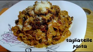 tagliatelle pasta recipe [upl. by Rozalin]