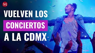 Así será el regreso de los conciertos a la CdMX tras cambio en semáforo covid19 [upl. by Freeborn818]