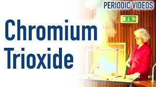 Chromium Trioxide FAIL  Periodic Table of Videos [upl. by Einimod]