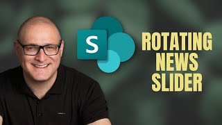 How to create a rotating News SliderCarousel in SharePoint Online [upl. by Reames]