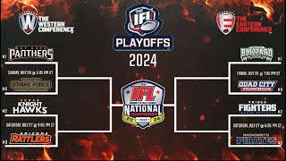 ARENAVINCENT 2024 IFL INDOOR FOOTBALL LEAGUE PLAYOFFS ROUND 1 Predictions [upl. by Josee198]