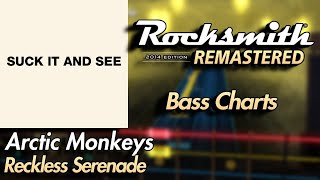 Arctic Monkeys  Reckless Serenade  Rocksmith® 2014 Edition  Bass Chart [upl. by Thurber]