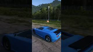 Techno Gamerz Bugatti Old🔥🔥 model Speed Test In Forza Horizon 5☠️ shorts shortsfeed gta5 [upl. by Enilreug310]