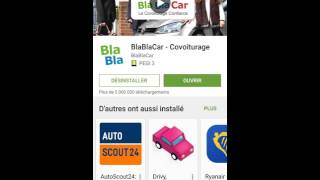 Appli blablacar comment ça marche [upl. by Berti517]