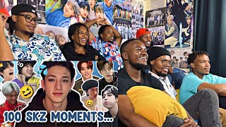 Africans show their friends Newbies100 ICONIC MOMENTS in the HISTORY of STRAY KIDS [upl. by Speroni]