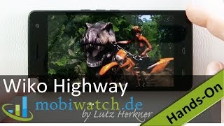 Hands On the Wiko Highway 5quot FHD Display OctaCore Processor and DualSIM [upl. by Ivan]