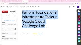 Perform Foundational Infrastructure Tasks in Google Cloud GSP315  UPDATED LAB SolutionsNEW2024 [upl. by Eve]