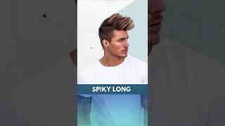 Best Spiky Haircuts for Men Spiky Long haircut fadecut hairstyle highfade facialstructure [upl. by Olshausen]