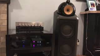 Threshold FET ONE Mytek Brooklyn Dac Bowers Wilkins BampW 800 Nautilus Bluesound Adcom GFA 5500 [upl. by Encratis]