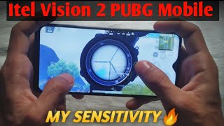 itel vision 2 Ki PUBG Mobile Sensitivity Setting 🔥 itel vision 2 PUBG Mobile Sensitivity 🔥 0 Recoil [upl. by Demahum]