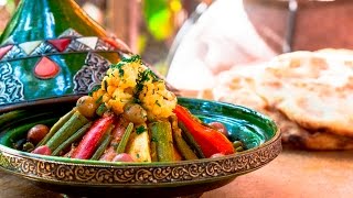 ENG Berber Vegetable Tagine  طاجين بالخضر  CookingWithAlia  Episode 442 [upl. by Akerdal]