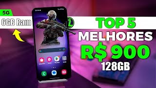 5 CELULARES para JOGOS até 900 Reais 2024 BOM e BARATO [upl. by Aihseket]