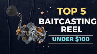 🌟Top 5 Best Baitcasting Reel under 100 Reviews in 2024 [upl. by Nothgiel]