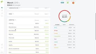 Final March Budget Report 2019  Debt Snowball ProgressEveryDollar [upl. by Elletsirk685]