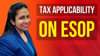 How to Save Tax on ESOP  Employee Stock Ownership Plan  CA Neha Gupta [upl. by Llertnor]