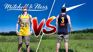 NBA Authentic Jersey Showdown Mitchell amp Ness vs Nike [upl. by Adan]