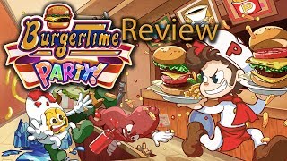 BurgerTime Party Gameplay Review Nintendo Switch [upl. by Pacian]