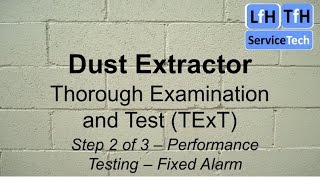 Dust Extractor TExT 2 of 3  Performance Testing [upl. by Roper]