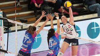 📺 DA RTTR  A1 femminile lItas Trentino lotta ma cede 13 in casa con Novara [upl. by Nnel]