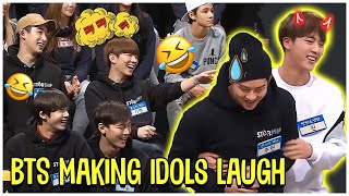 BTS Making Idols Laugh [upl. by Aleahs477]