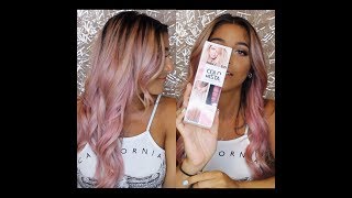 Loreal Colorista in pink REVIEW and PICS AFTER WASHES real hair and extensions  2GLAM [upl. by Leigh646]