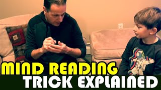 Mind Reading Trick Explained [upl. by Fitting829]