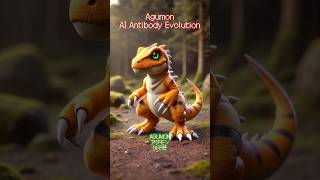 Agumon AI Antibody Evolution agumon digimon [upl. by Anivel]