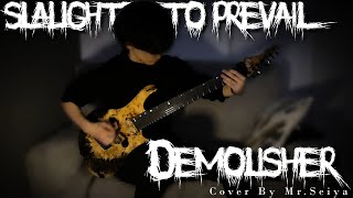 SLAUGHTER TO PREVAIL  Demolisher Instrumental  Guitar Cover [upl. by Eynobe]