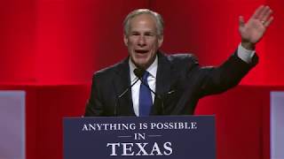 Governor Greg Abbott Speaks at Republican Party of Texas Convention 2018 [upl. by Bundy]