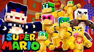 How Bowser ADOPTED The Koopalings 118  Super Mario  Minecraft [upl. by Acirrehs146]