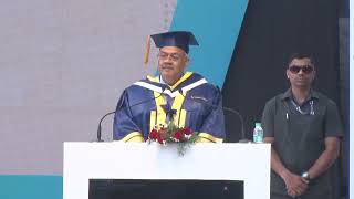 Vice Chancellor Prof Hrridaysh Deshpande at ADYPU 8th Convocation I Ajeenkya DY Patil University [upl. by Leshia]