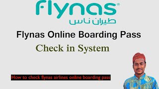 flynas online boarding pass check in system  how to check flynas online boarding pass [upl. by Dona931]