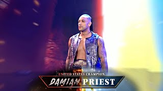 Damian Priest Entrance With New Theme Song Raw Oct 25 2021 HD [upl. by Neelia]