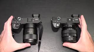 Sony A6600 vs A6500 [upl. by Levona]