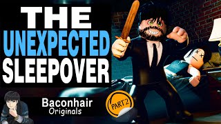 The Unexpected Sleepover EP 2  roblox brookhaven 🏡rp [upl. by Pastelki]