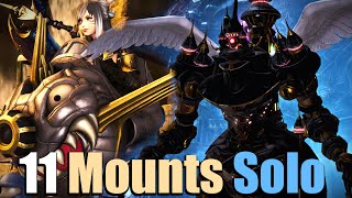 11 More Mounts You Can Farm Solo  Wolves amp Robots amp Dragons [upl. by Enawd]