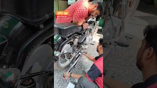 Mini Punjab छोटा मुह Silencer For Royalenfield Bs6  B 4 Bullet  shorts youtubeshorts bullet [upl. by Reichel]