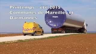 Montage dune éolienne Vestas par ENGIE GDF SUEZ [upl. by Wehner]