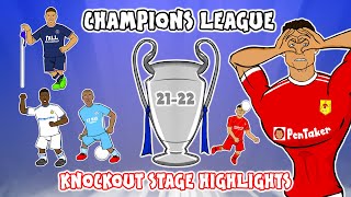 🏆UCL KNOCKOUT STAGE HIGHLIGHTS🏆 20212022 UEFA Champions League Best Games and Top Goals [upl. by Surtimed264]