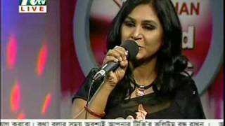 Kobita Porar Prohor  Samina Chowdhury Live [upl. by Legin274]