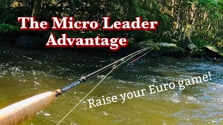 The MICRO LEADER Taking EURO NYMPHING to another level [upl. by Doley]